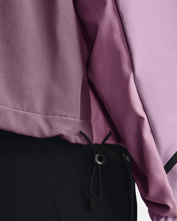 Women's UA Unstoppable Jacket, Purple, pdpMainDesktop image number 4